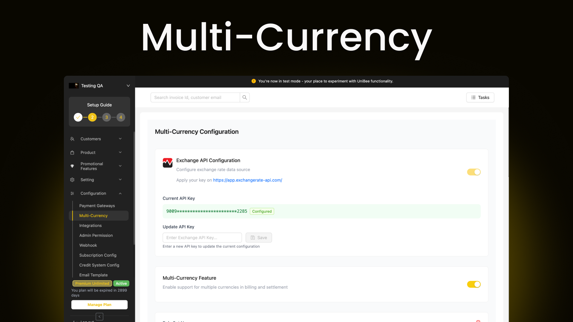 Multi-currency support