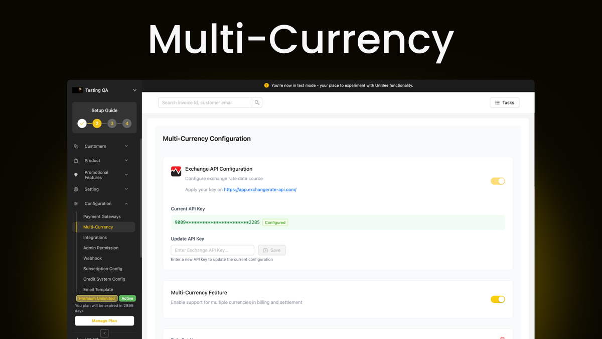 Go global with multi-currency support