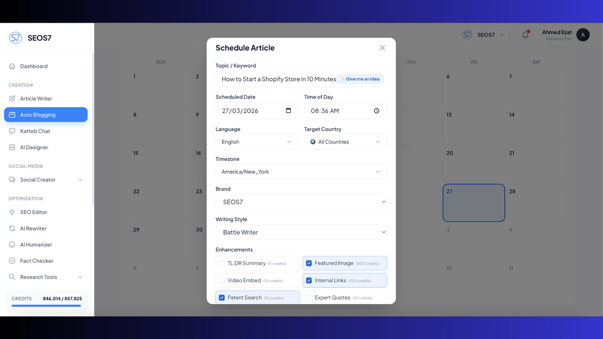 Put your blog on autopilot