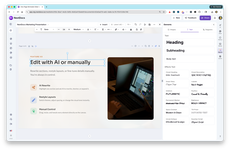 Editing UI thumbnail