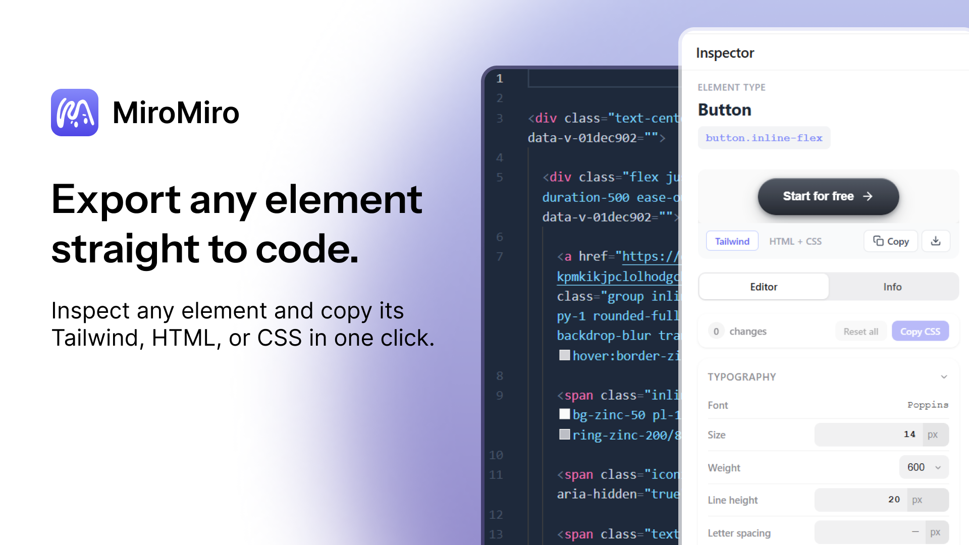 Exported elements