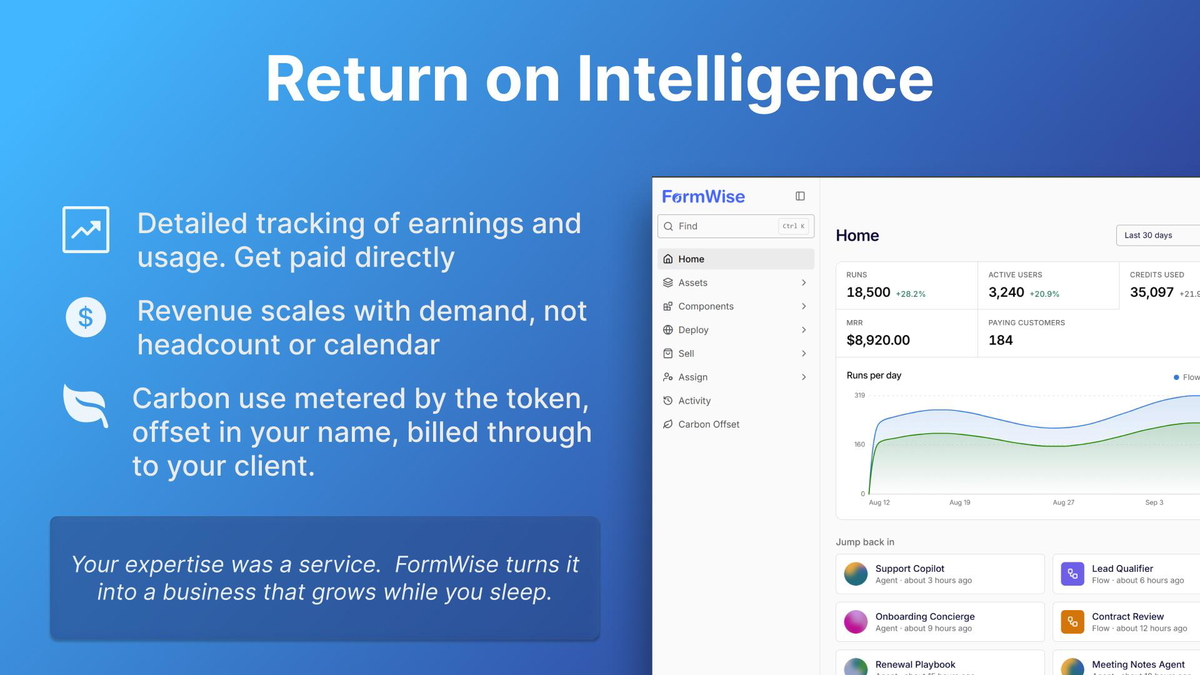 Scale revenue beyond billable hours