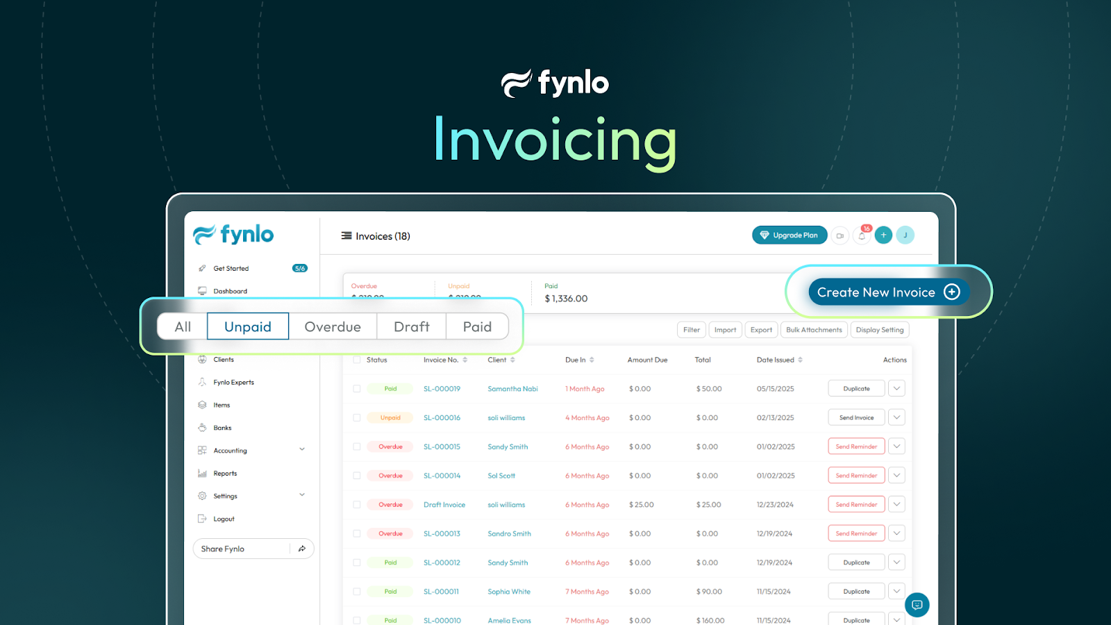 Invoice management