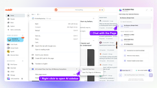AI sidebar for quick access thumbnail