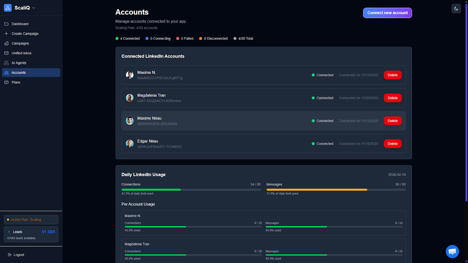Accounts