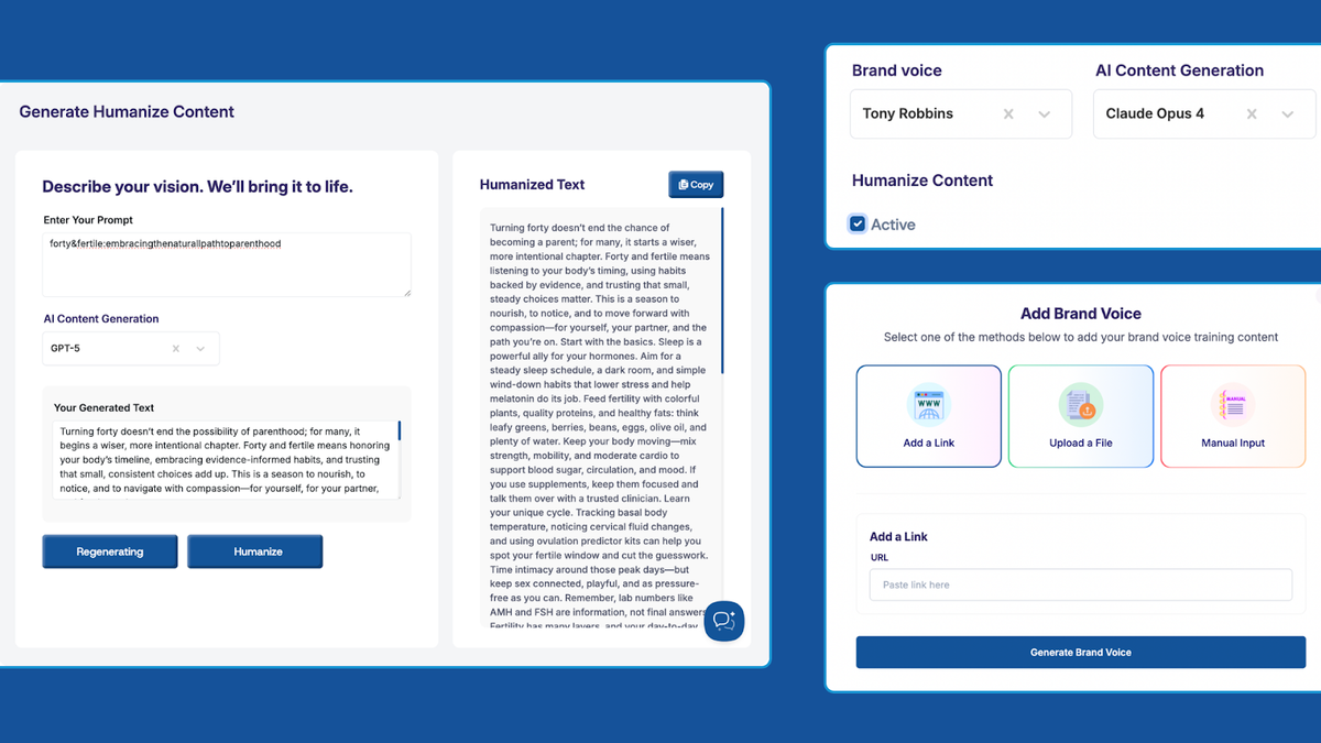 Write in your voice, not AI's