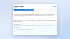 Vulnerable JS libraries thumbnail