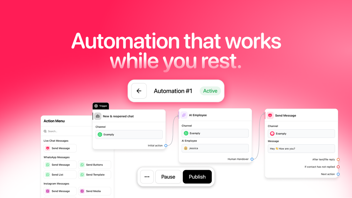 Run automations for everything