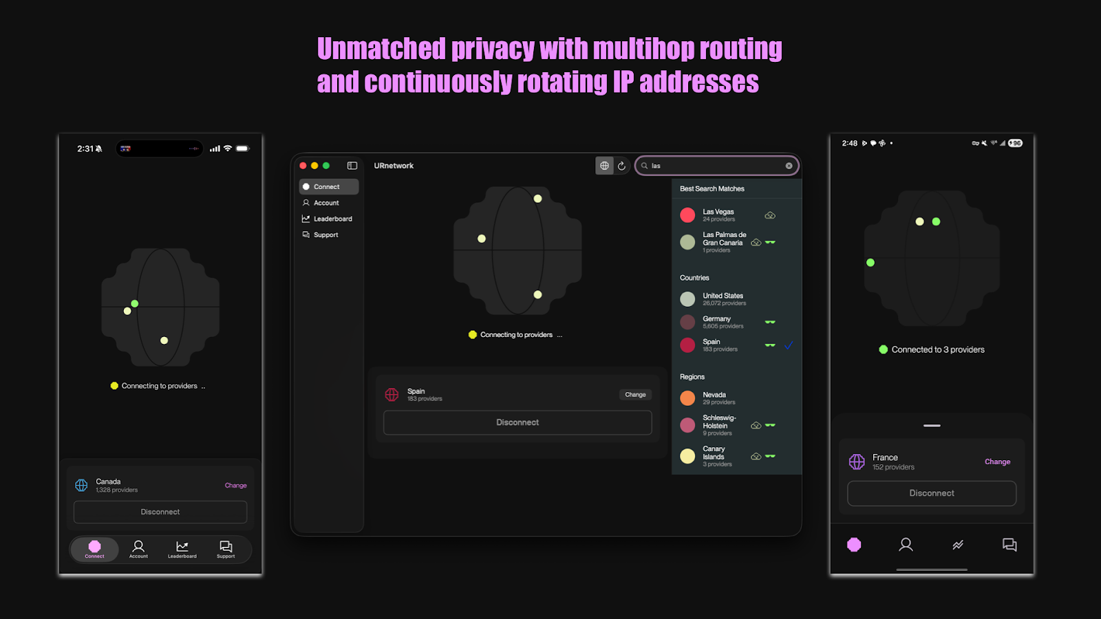 Multi-hop and IP rotation