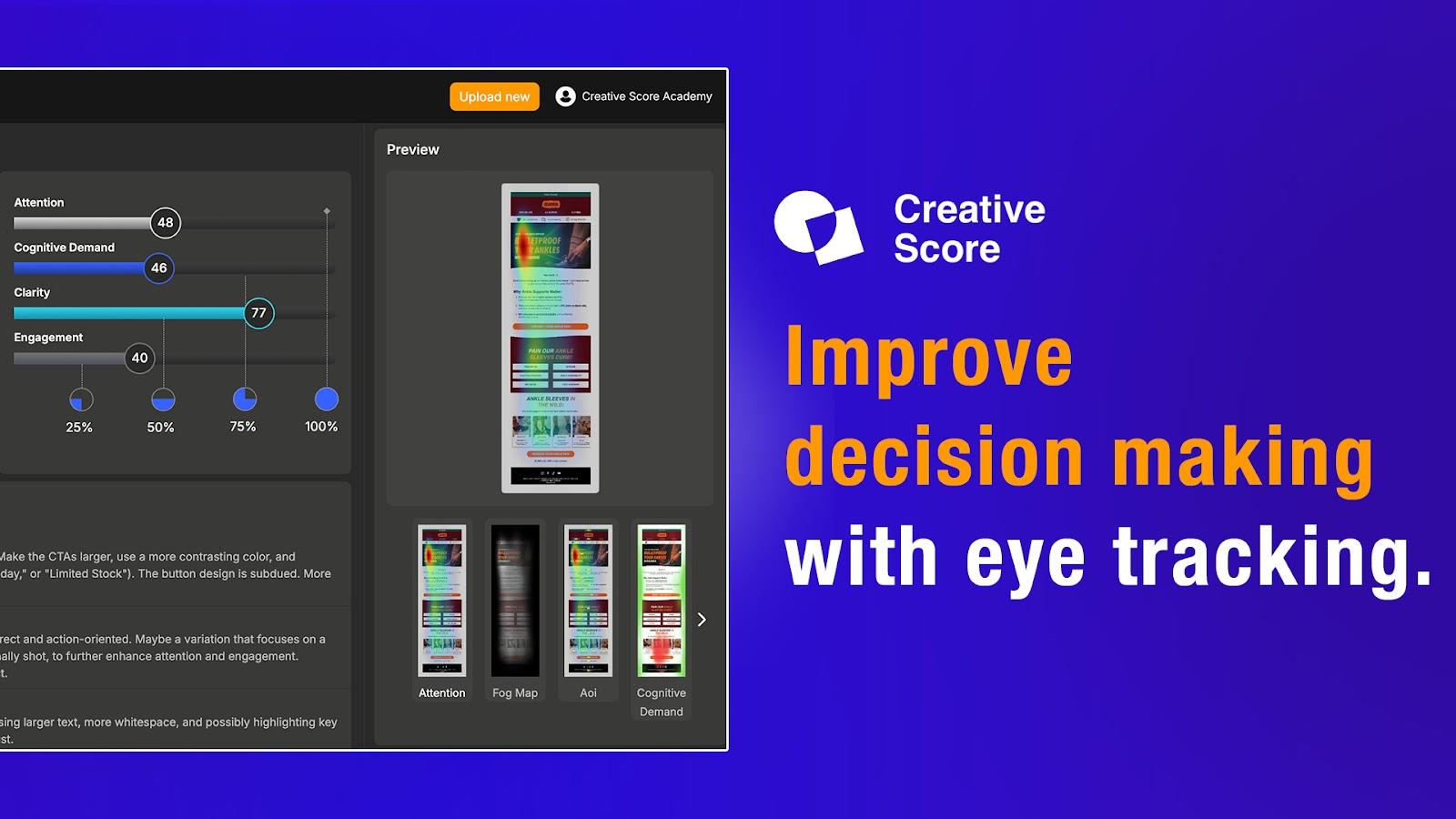 Eye-tracking analytics