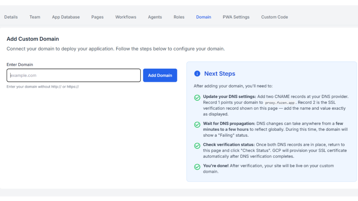 Customize an app with AI chat
