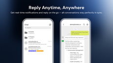 Mobile app chat interface thumbnail