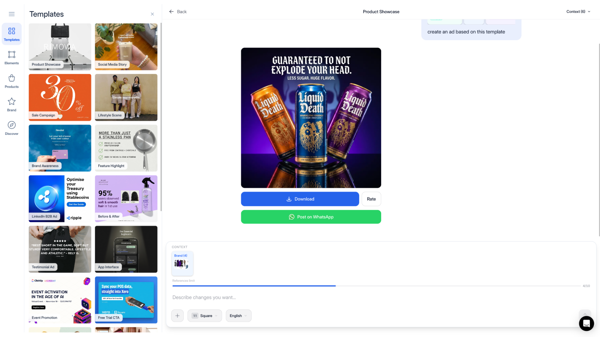 Ad editing