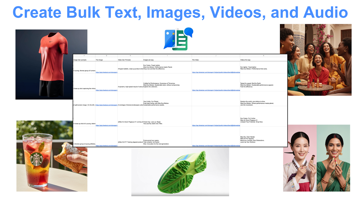 Generate content at scale