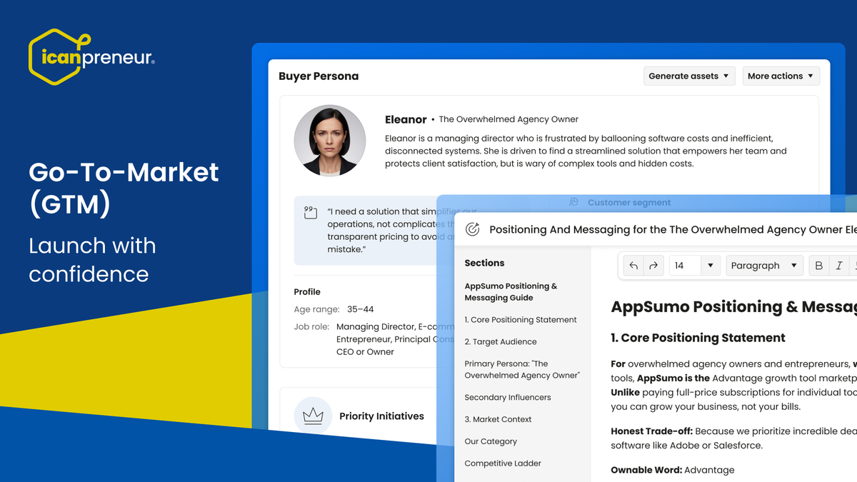 Turn insights into a complete GTM strategy