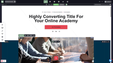 Site and funnel creation thumbnail