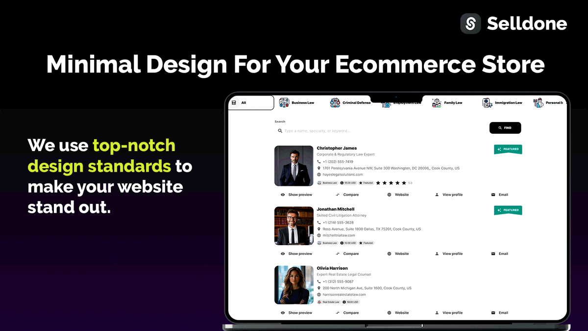 Storefront page builder