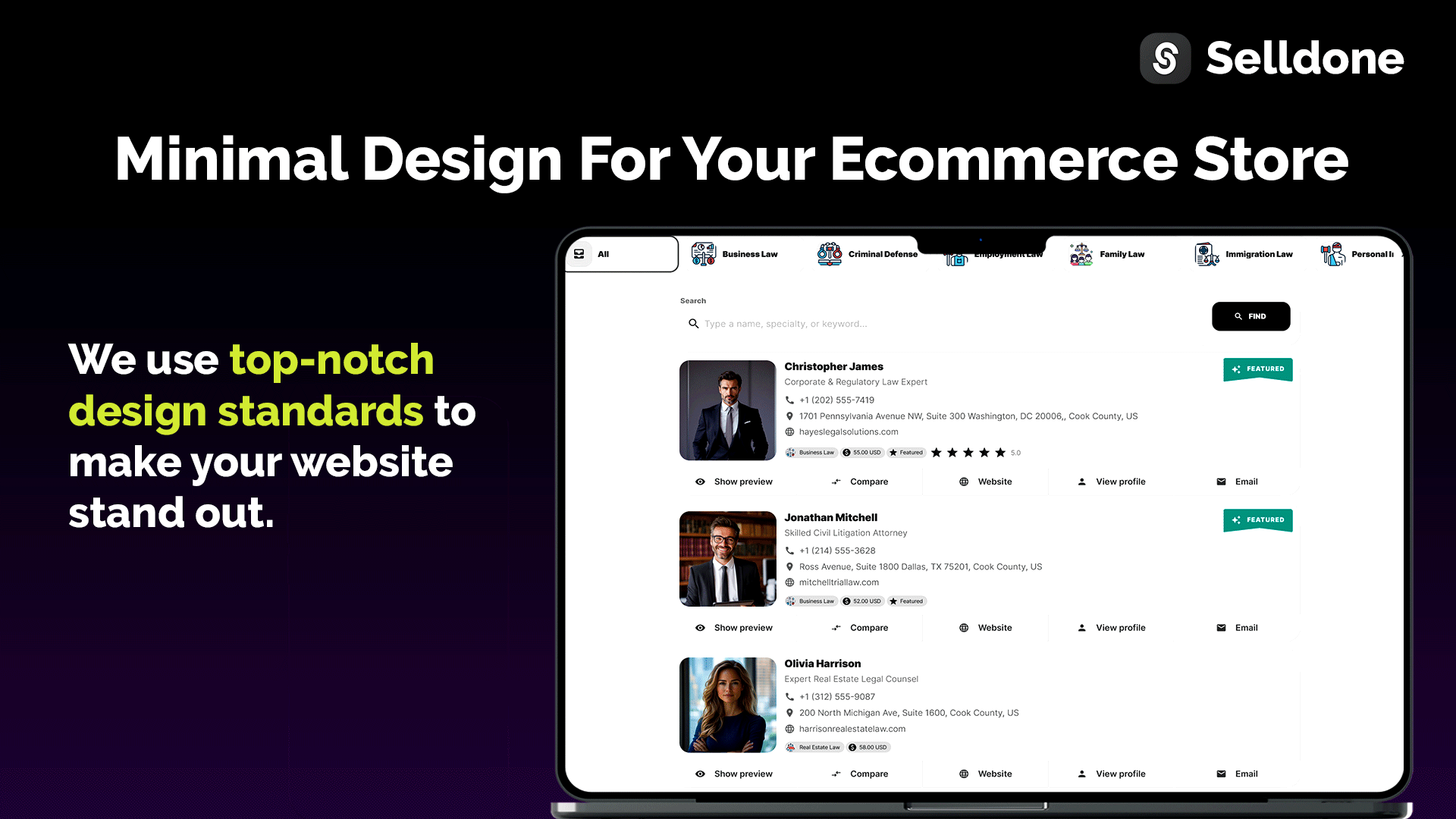 Storefront page builder