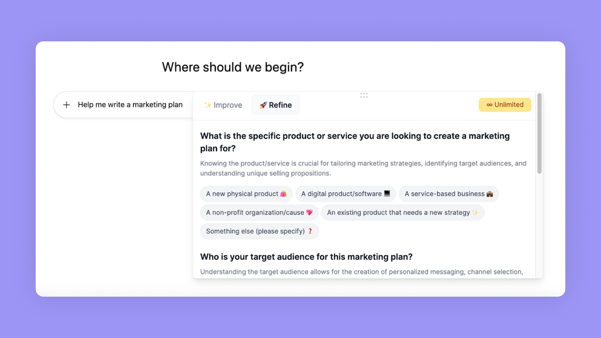 Refine your prompts for better output