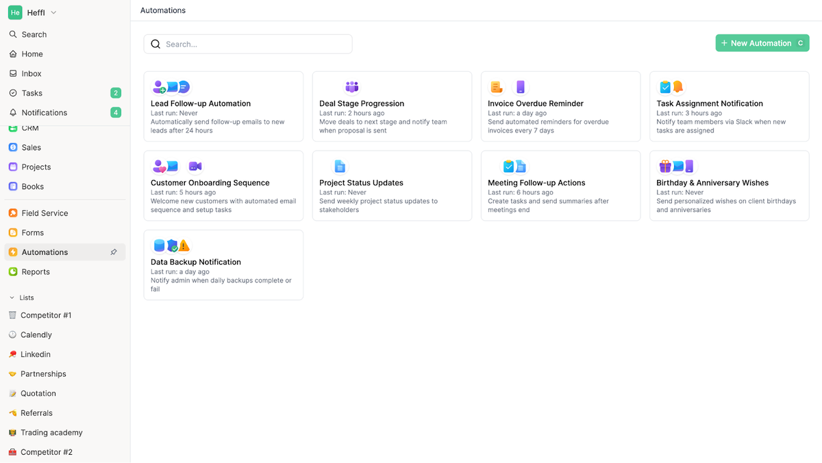 Automations