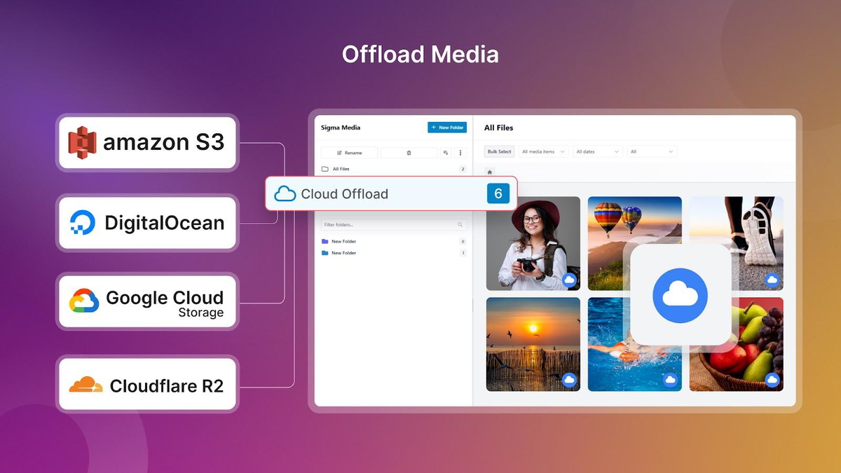 Free up space with cloud offloading