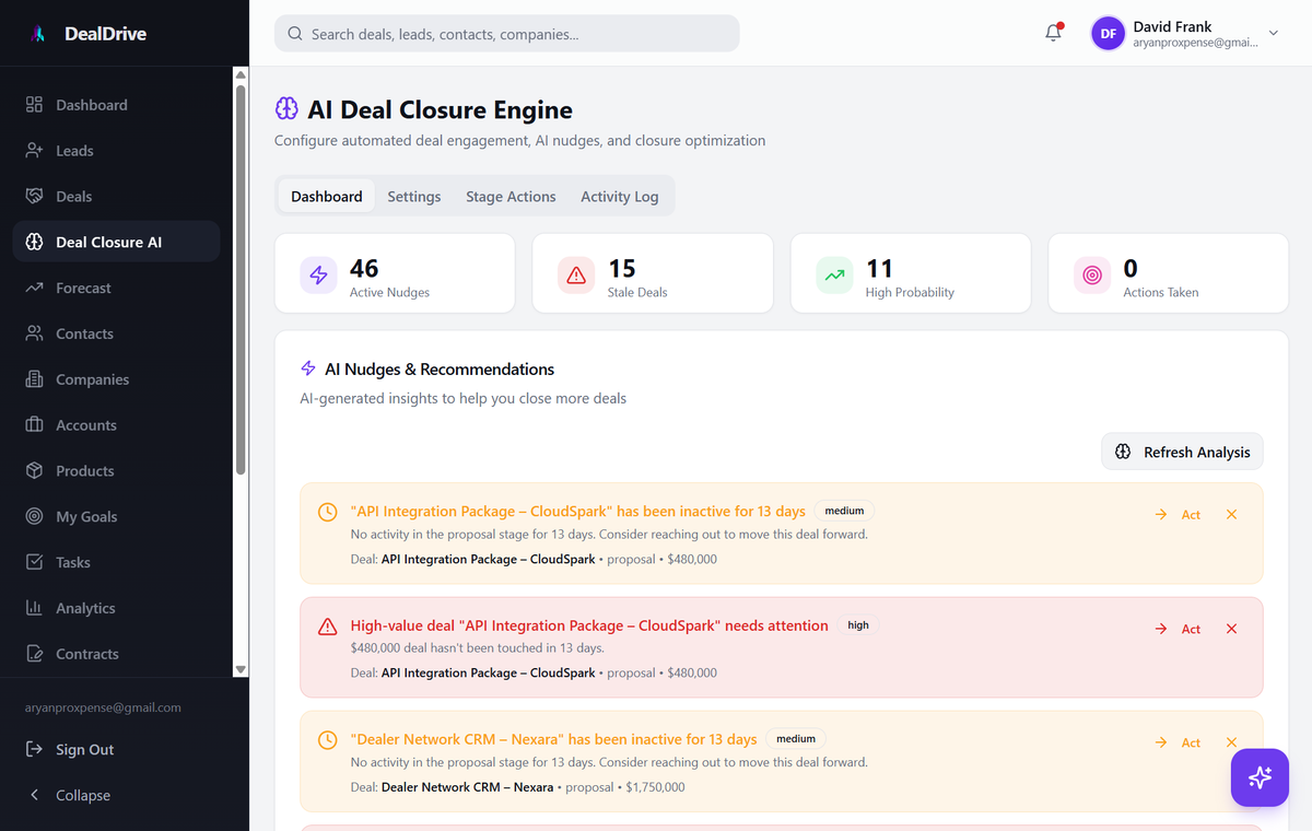 Let AI close deals for you