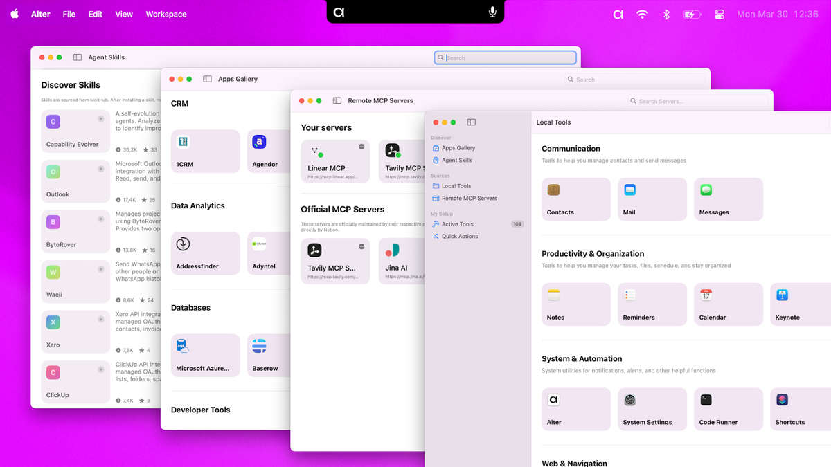 Collection of tools and skills