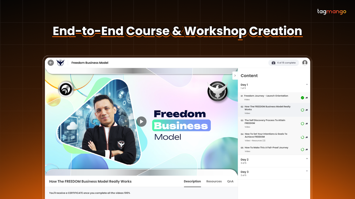 Build and sell courses the easy way
