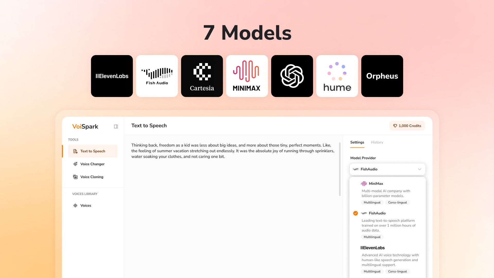 All-in-one voice tool