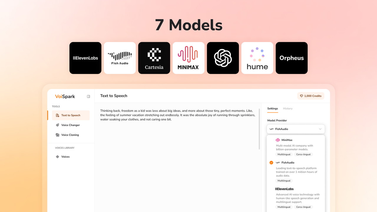 Access powerful models