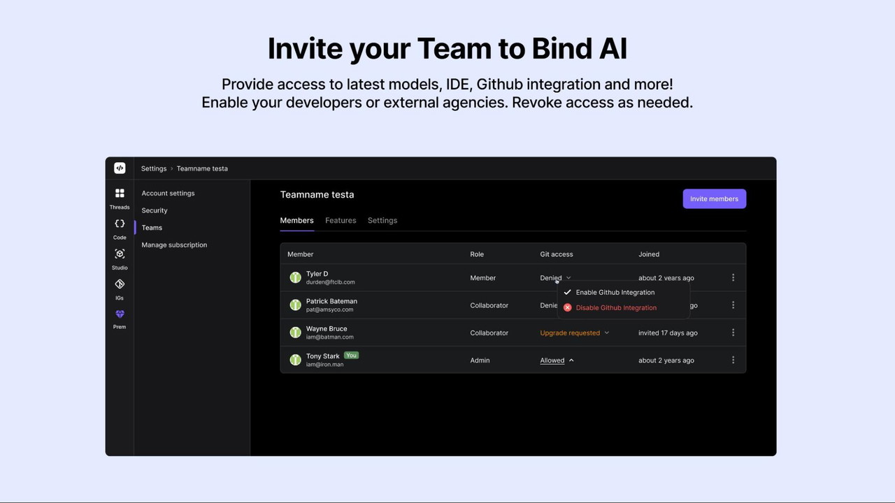 Collaborate with your team