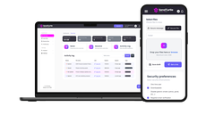 Secure file sharing thumbnail