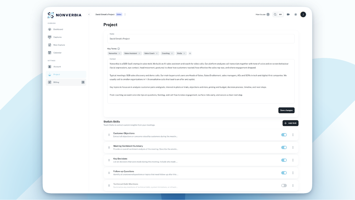 Built around your sales process