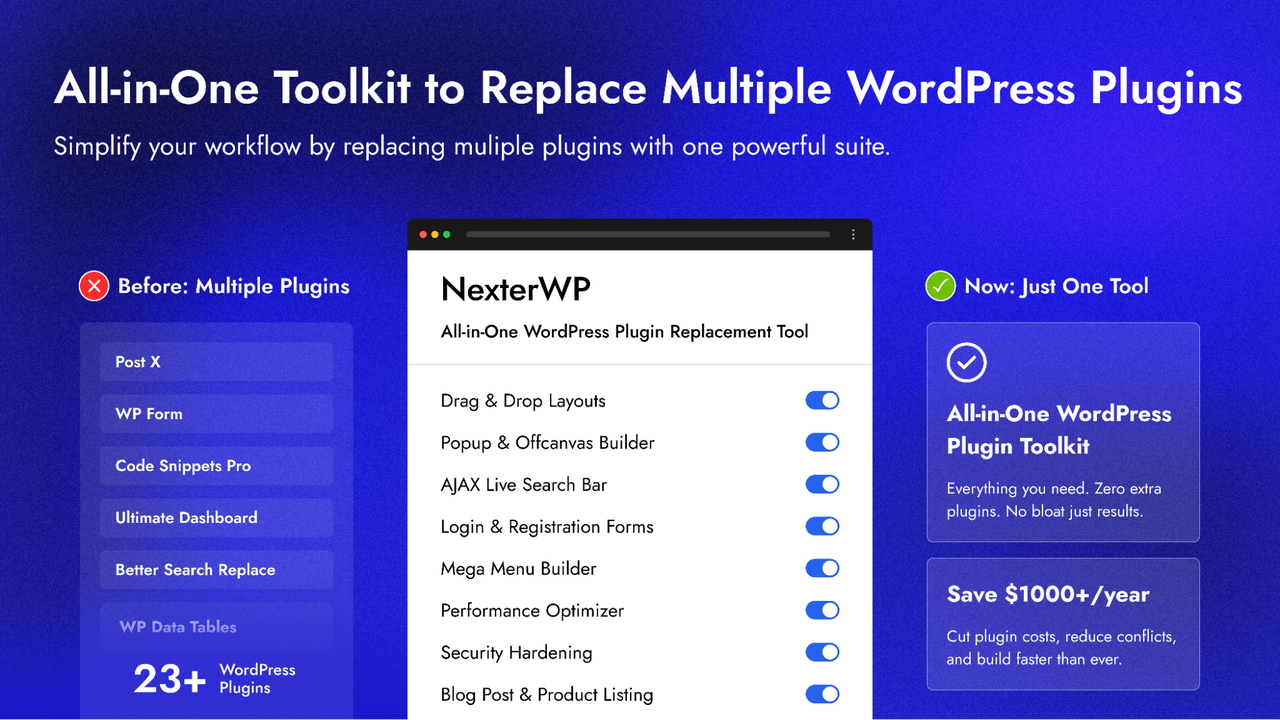 Keep all your plugins in one place