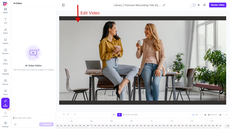 AI video editor thumbnail