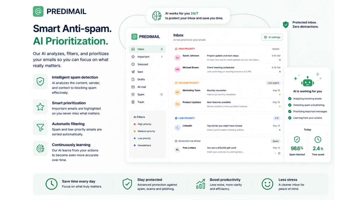Route every email to the right place faster