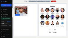 Avatar selection feature thumbnail