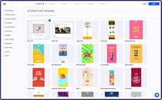 Email template gallery thumbnail