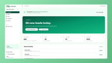 Leads overview dashboard thumbnail