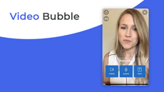 Video bubble thumbnail