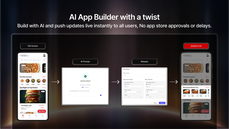 AI app builder interface thumbnail