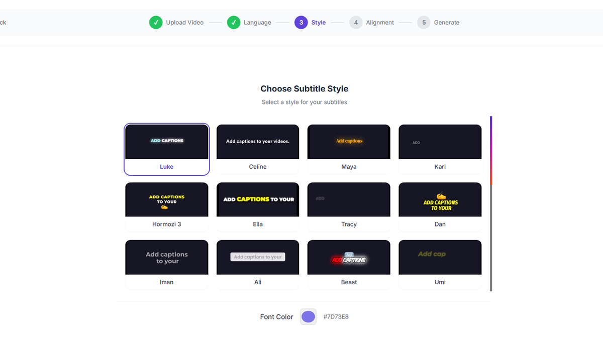 Edit your video with full creative control