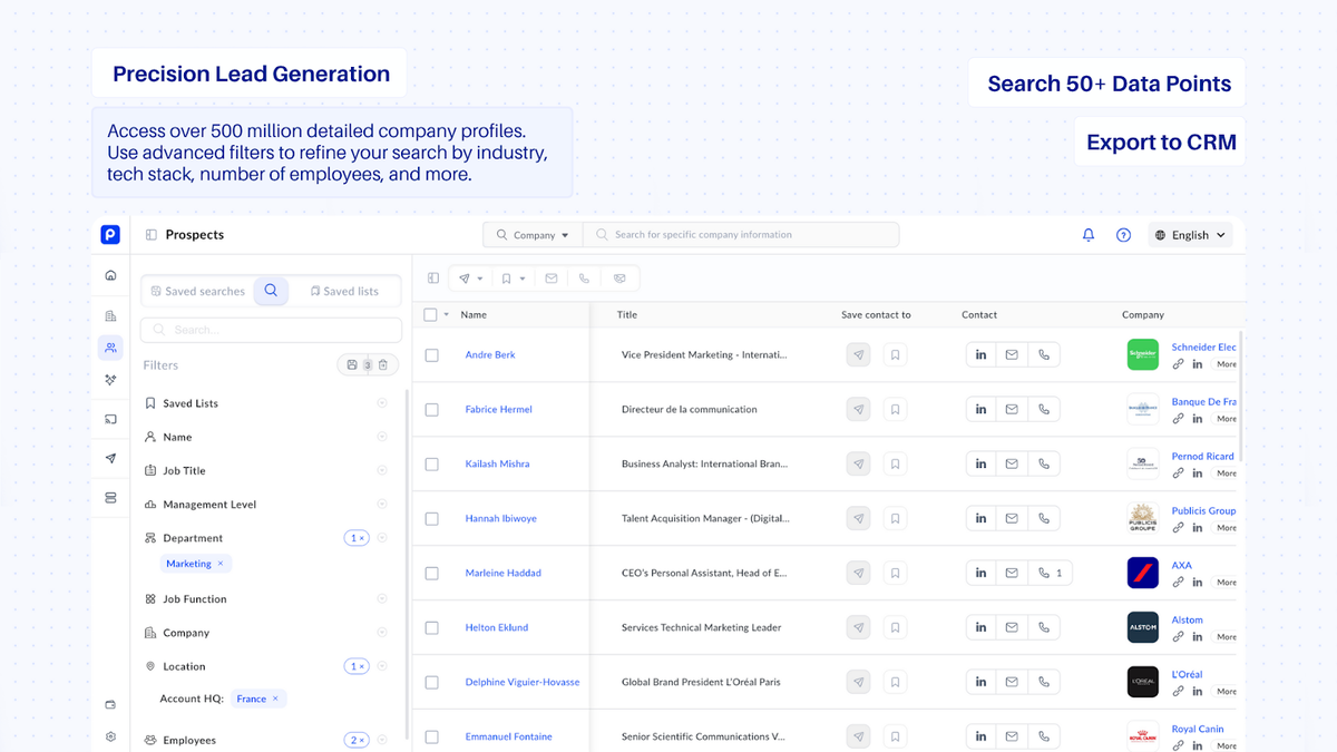 Integrate with your entire workflow