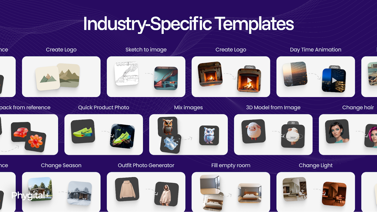 Create faster industry templates