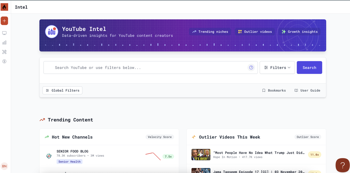 Discover new, viral-worthy ideas