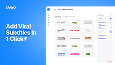 Animated subtitle style picker thumbnail