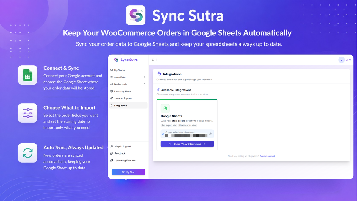 Keep Your WooCommerce Orders in Google Sheets Automatically