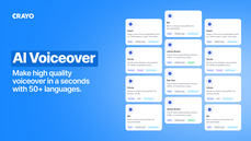 AI voiceover generator tool thumbnail