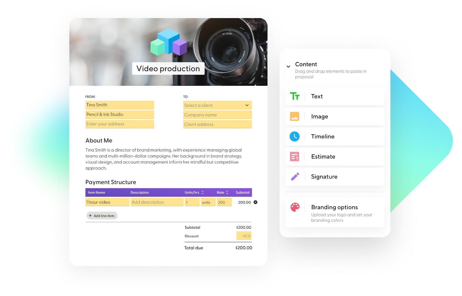 Client proposals