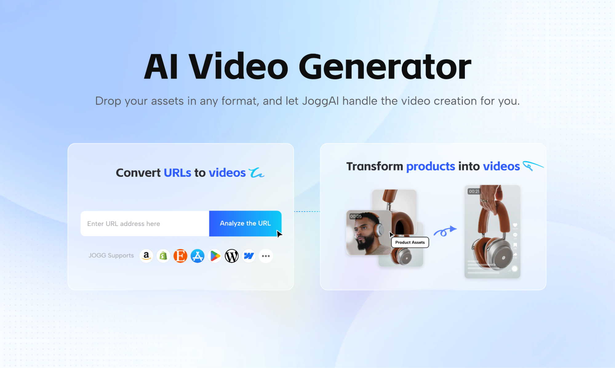 AI video generator